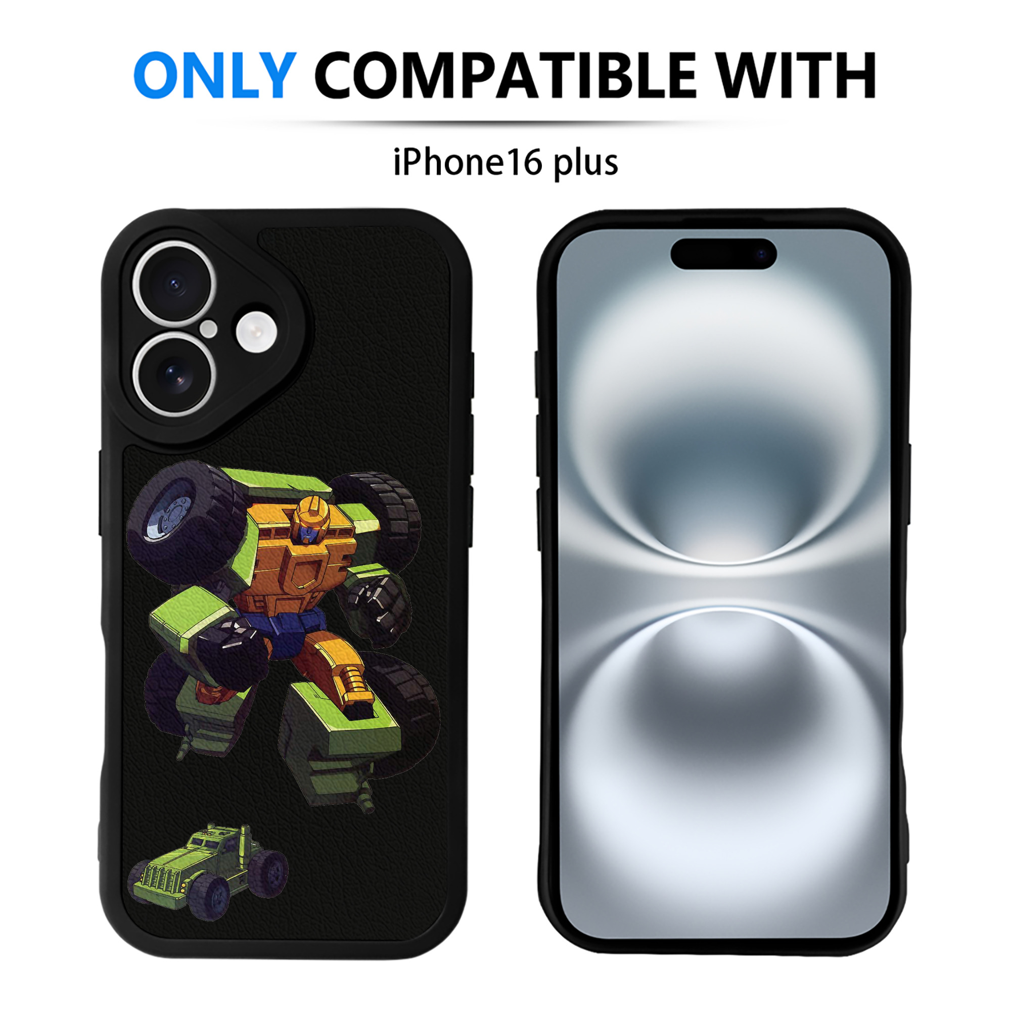 （画像用）  【iPhone 16シリーズ対応】シリコンスマホケース（レザー調） 材質：シリコン